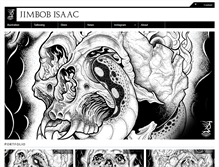 Tablet Screenshot of jimbobisaac.com